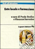 Ente locale e formazione libro