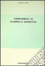 Complementi di algebra e geometria libro