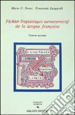 Fichier linguistique. Autocorrectif de la langue franÃ§aise