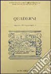 Quaderni. Vol. 5 libro