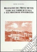 Restauro dei monumenti. Guida alle norme di tutela e alle procedure d'intervento libro