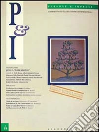 Persone & imprese. Quadrimestrale di cultura economica ed imprenditoriale (1994). Vol. 1 libro