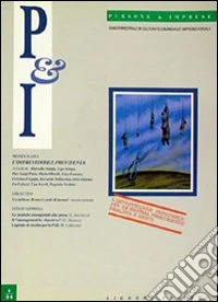 Persone & imprese. Quadrimestrale di cultura economica ed imprenditoriale (1994). Vol. 3 libro