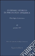 Giornale storico di psicologia dinamica. Vol. 36 libro