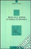 Profili delle lezioni di politica economica libro