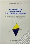 Elementi di geometria e algebra lineare. Vol. 3 libro