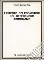 L'intento dei promotori nel referendum abrogativo libro