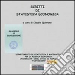 Scritti di statistica economica. CD-ROM. Vol. 9 libro