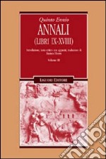 Annali. Vol. 3: Libri 9-18