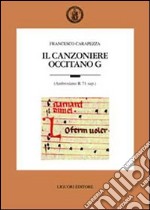 Il canzoniere occitano G (Ambrosiano R 71 sup.) libro