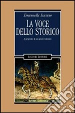 La voce dello storico. A proposito di un genere letterario libro