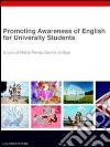 Promoting awareness of english for university students libro