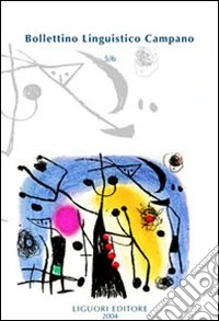 Bollettino linguistico campano (2004) vol. 5-6 libro