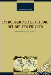 Introduzione allo studio del diritto privato