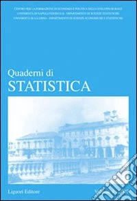Quaderni di statistica (2007). Vol. 9