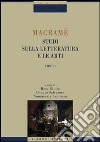 Macramè. Studi sulla letteratura e le arti libro