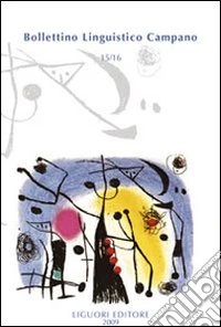 Bollettino linguistico campano (2009) vol. 15-16 libro