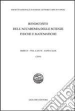 Rendiconto dell'Accademia delle scienze fisiche e matematiche. Serie IV. Vol. 77 libro