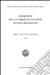 Rendiconto dell'Accademia delle scienze fisiche e matematiche. Serie IV. Vol. 77 libro di Società nazionale scienze lettere arti di Napoli (cur.)