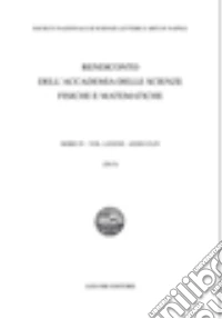 Rendiconto dell'Accademia delle scienze fisiche e matematiche. Vol. 1 libro