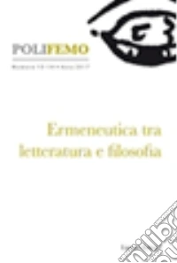 Polifemo. Nuova serie di «lingua e letteratura» (2017). Vol. 13-14 libro