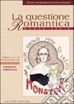 La questione romantica. Frankenstein: a Special Issue libro