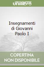 Insegnamenti di Giovanni Paolo I libro