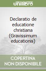 Declaratio de educatione christiana (Gravissimum educationis) libro
