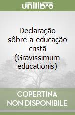 Declaração sôbre a educação cristã (Gravissimum educationis) libro