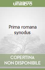 Prima romana synodus libro