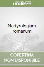 Martyrologium romanum libro