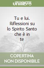 Tu e lui. Riflessioni su lo Spirito Santo che è in te libro