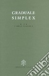 Graduale simplex (in usum minorum ecclesiarum). Editio typica altera libro