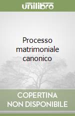 Processo matrimoniale canonico