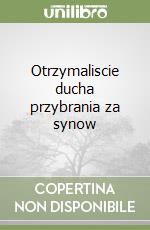 Otrzymaliscie ducha przybrania za synow libro