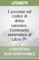 I processi nel codice di diritto canonico. Commento sistematico al Libro 7º