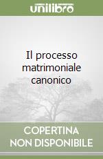 Il processo matrimoniale canonico