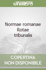 Normae romanae Rotae tribunalis libro