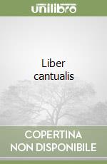 Liber cantualis libro
