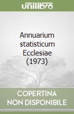 Annuarium statisticum Ecclesiae (1973) libro