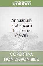 Annuarium statisticum Ecclesiae (1978) libro