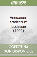 Annuarium statisticum Ecclesiae (1992) libro