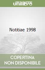 Notitiae 1998 libro