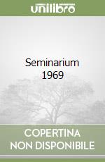 Seminarium 1969 libro