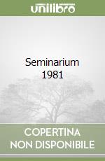 Seminarium 1981 libro