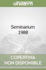 Seminarium 1988 libro