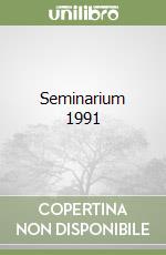 Seminarium 1991 libro