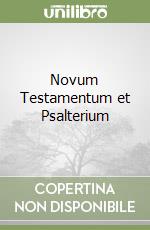 Novum Testamentum et Psalterium libro