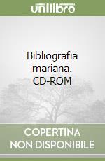 Bibliografia mariana. CD-ROM libro