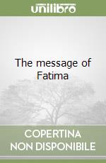 The message of Fatima libro